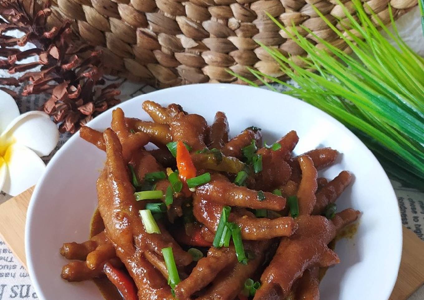 Semur Ceker Pedas
