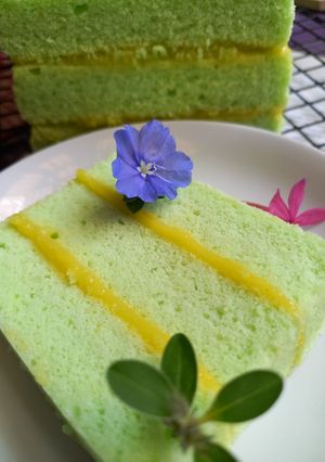 Foto resep Lapis Coco Pandan Sarikaya (putih telur)