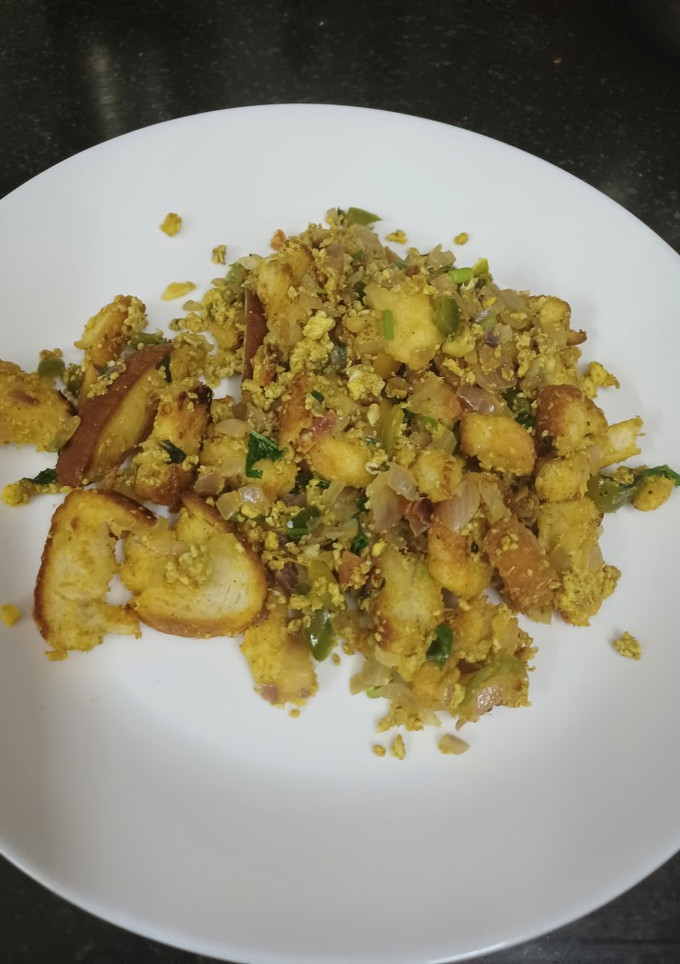 பிரட் எக் சாட்(bread egg chat recipe in tamil) செய்முறை முக்கிய புகைப்படம்