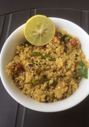 A picture of Lemon quinoa.