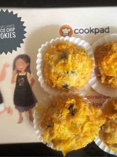 Foto resep Cornflakes Choco Chip Cookies