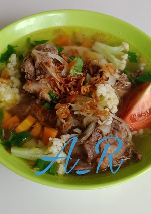 Foto resep Sop iga bumbu sederhana