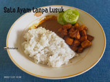 Sate Ayam tanpa Tusuk