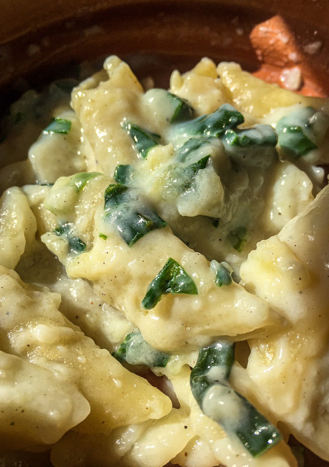 Una foto de Salsa blanca con Verdeo 💚 Versión vegana