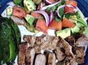 A picture of steak marinade