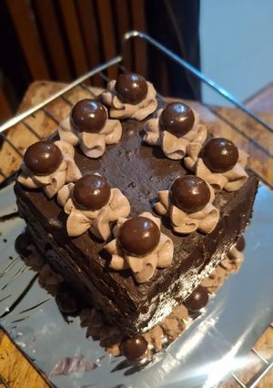 Foto resep Chocolate fudge cake 🍫🍰