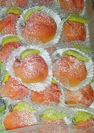 صورة لوصفة حلوة المشمش بعجينة اللوز