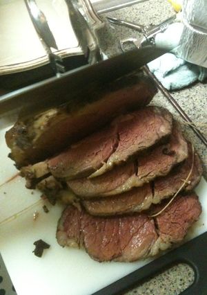 A picture of American-Style, Foolproof Prime Rib.