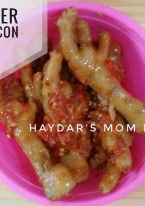 Foto resep Ceker mercon