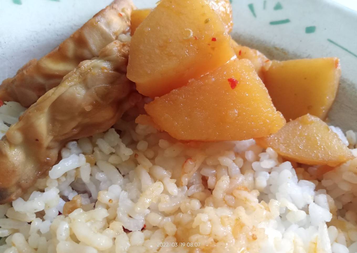 Semur Tempe Kentang simple