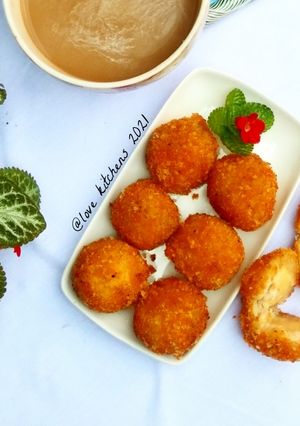 Foto resep Banana Cheese Ball ---gluten free---