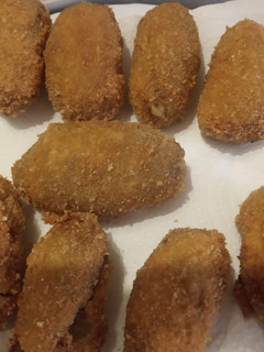 Una foto de Croquetas con restos del cocido