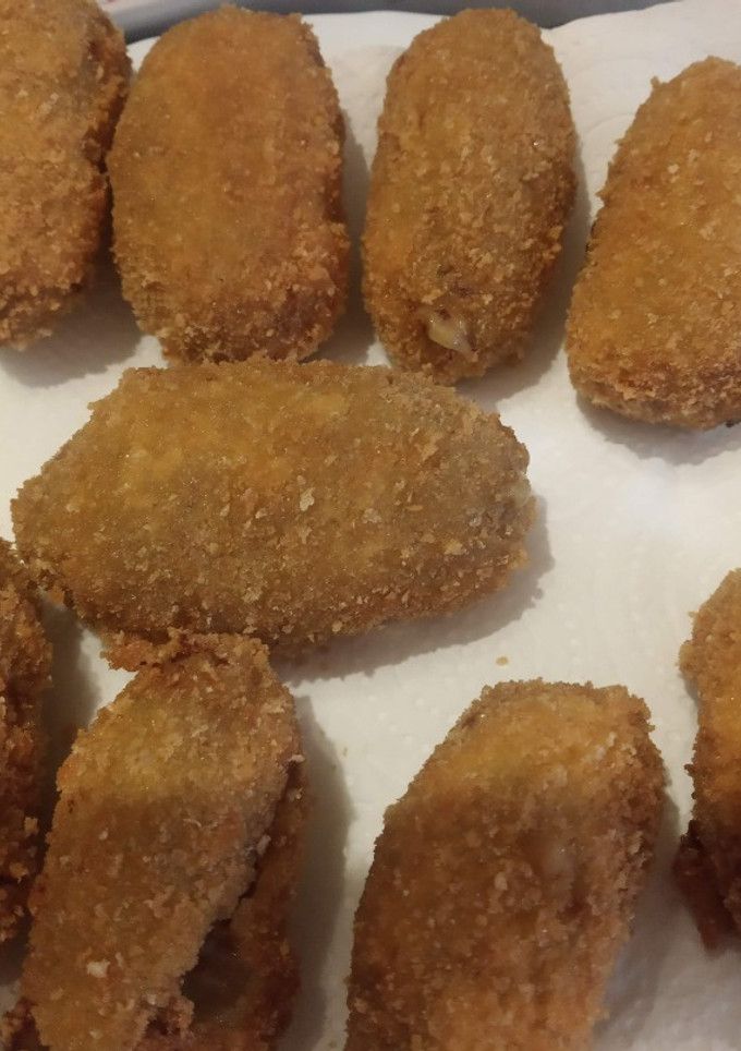 Una foto de Croquetas con restos del cocido