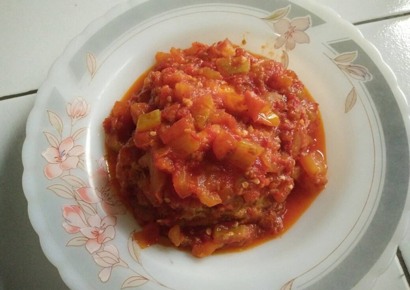 Balado Telur Ceplok
