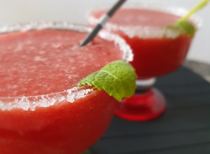 Foto principal de Smoothie de sandía y plátano