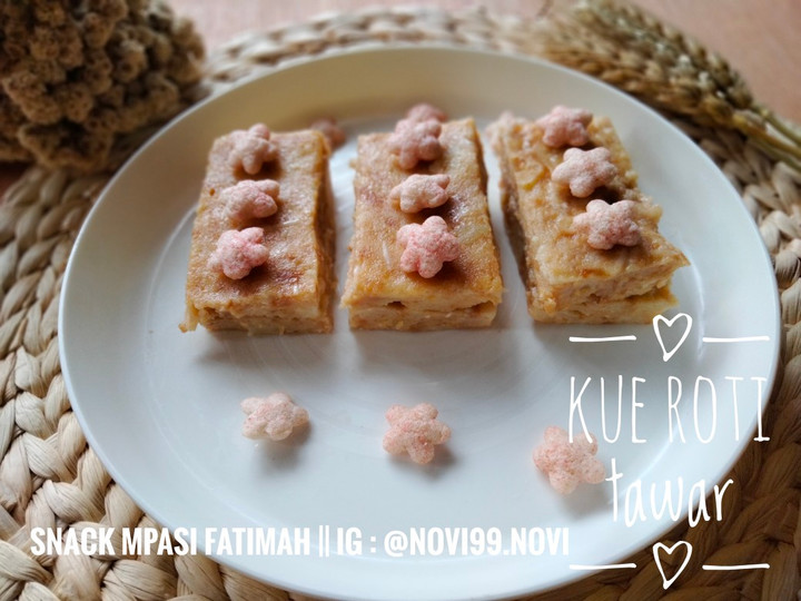 Bagaimana Membuat Kue roti tawar (Snack mpasi) Anti Gagal