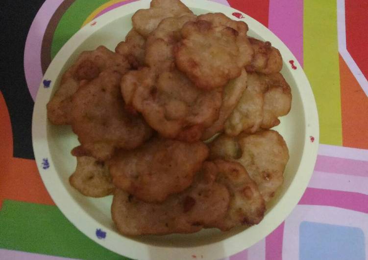 Pisang ambon goreng crispy