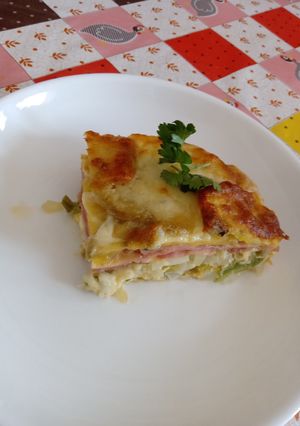 Una foto de Falsa lasaña de verduras 🤗