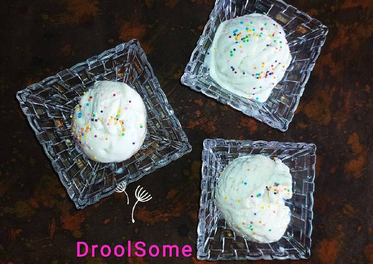 Custard apple ice cream