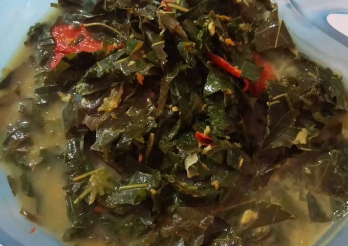 Recipe: Appetizing Gulai daun singkong