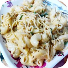 White Sauce Pasta A picture of White Sauce Pasta.