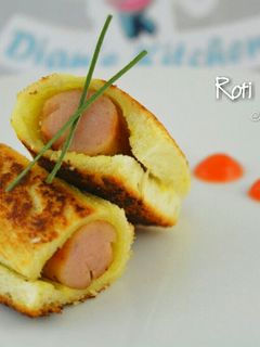 Foto resep Roti isi Sosis