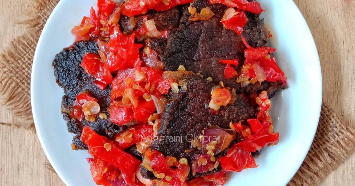 42 Resep Empal Balado Empal Cabe Enak Dan Mudah Cookpad