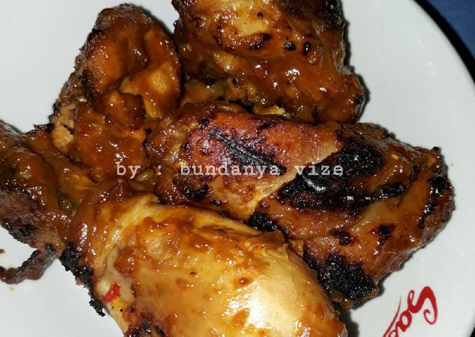 Ayam bakar santan