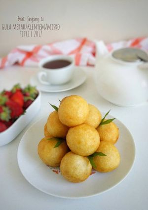 Foto resep Bola2 Singkong isi Gula Merah a.k.a Klenyem/Misro