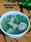 Pentol Ayam Kriwil Kuah Simpel
