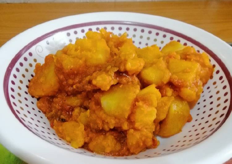 How to Make Quick Faten Dankali (Potatoes)