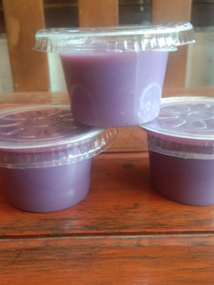Foto resep Pudding Ubi Ungu Susu mpasi