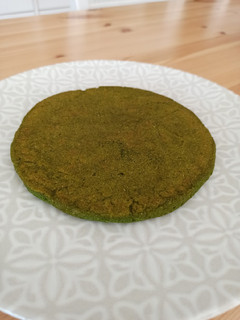 Una foto de Arepa verde (de espinaca)
