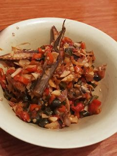 Foto resep Oseng mercon ikan pindang