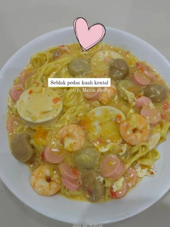 Langkah Gampang Membuat Resep 13. Seblak kuah pedes nyemek² yang Menggugah Selera Anti Ribet, Uenak Banget