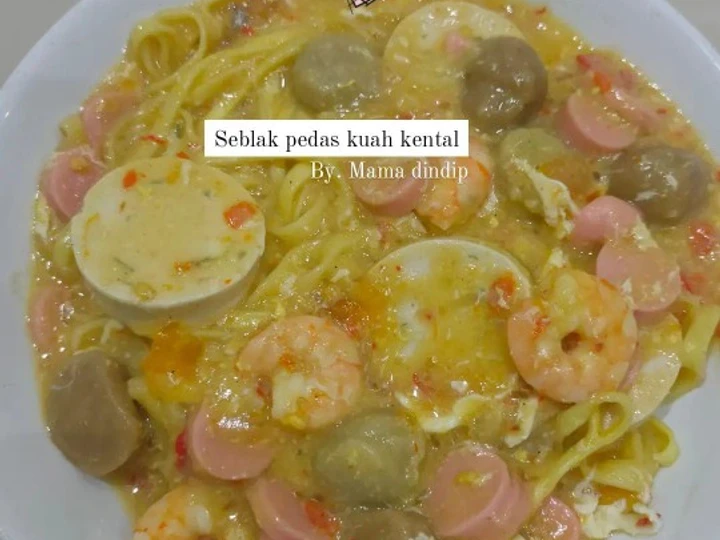 Langkah Gampang Membuat Resep 13. Seblak kuah pedes nyemek² yang Menggugah Selera Anti Ribet, Uenak Banget