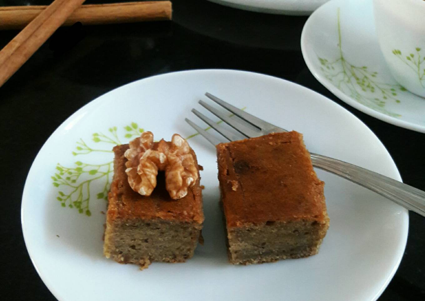 [Eggless & Healthy] Banana-Walnut-Cinnamon Bread