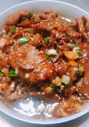 照燒豬肉 的食譜成品照片