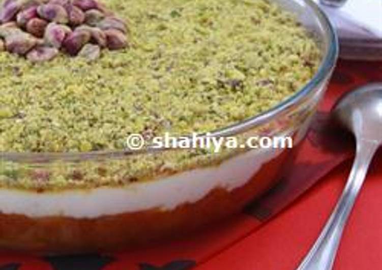 Recipe of Super Quick Homemade My Guaranteed Dessert, Aych al Saraya