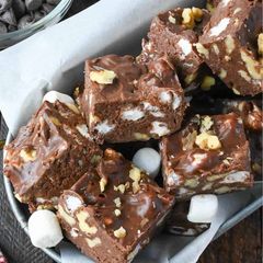 A picture of Festive rocky road.