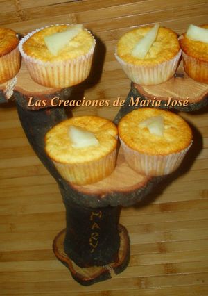 Una foto de Cupcakes de melón