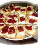 Canapes con Camembert