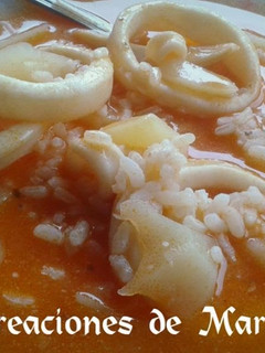 Una foto de Calamares con patatas