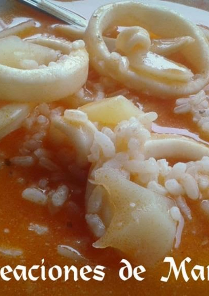 Una foto de Calamares con patatas