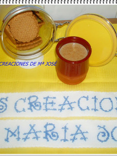 Una foto de Cuajada de galletas
