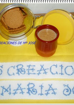 Una foto de Cuajada de galletas