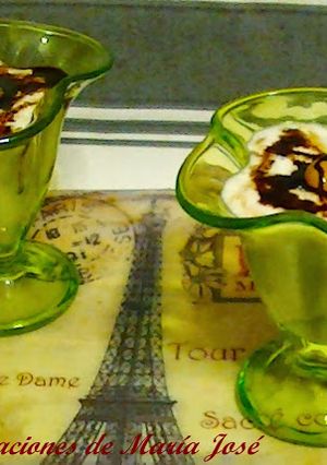 Una foto de Crema de galletas maría
