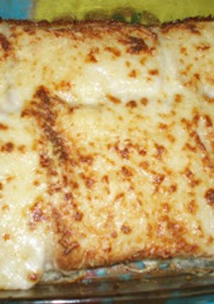 Una foto de Tarta de Croque Monsieur