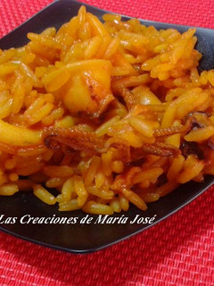 Una foto de Arroz a banda