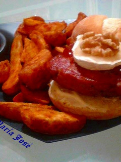 Una foto de Hamburguesa de ternera